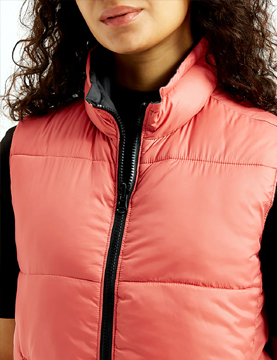 Coral Puffer Jacket