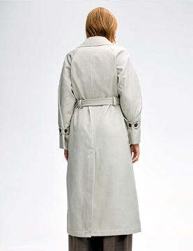 Ivory Trench Coat